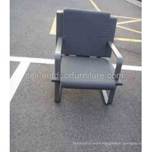 One Seater Outdoor PE Rattan Cushion Furniture Chair